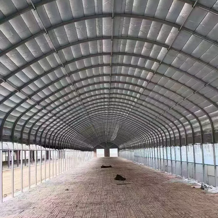 Drivhusrør i galvanisert stål